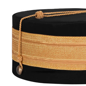 Masonic Regalia Holy bordado mejor calidad hecho a medida poliéster seda bordado gorra masónica - Product Image 3