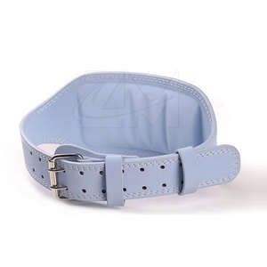 New Style Lightweight Weight Lifting Leather <b>Belts</b> Factory Direct Sale Weight Lifting Leather <b>Belts</b> - Product Image 2
