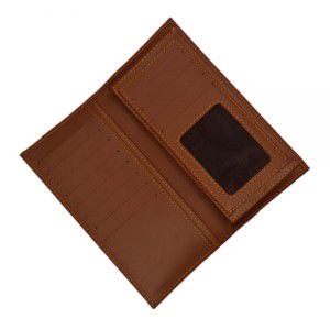 กระเป๋าสตางค์ยาวปานกลางสำหรับผู้ชายเหมาะที่สุดสำหรับเป็นของขวัญและการใช้งานส่วนบุคคลทำด้วยกระเป๋าสตางค์หนังแท้ - Product Image 3