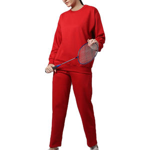 Conjunto de chándal de gimnasio unisex para hombre y mujer, conjunto de 2 piezas, 100% de algodón, transpirable, a prueba de viento, sudadera y chándal para hombre - Product Image 3