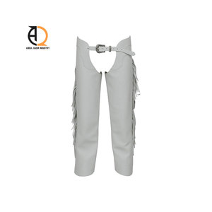 Chaps en cuir de vachette tendance pour hommes et femmes, style cuir, chaps sexy - Product Image 4