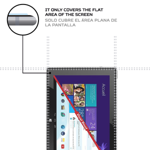 ฟิล์มกันรอยหน้าจอ ANTISHOCK สำหรับแท็บเล็ตทอมสัน THBK1 ป้องกันการกระแทกและรอยขีดข่วนระดับพรีเมียม - Product Image 4