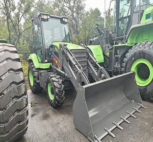 Chargeuse-pelleteuse verte XC8 C2570EV électrique 70KW avec moteur à couple élevé, pompe, roulement et PLC – Chargeuse sur pneus pour travaux de construction lourds - Product Image 4