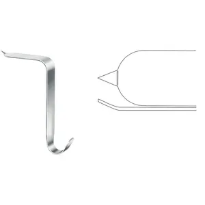 Retractor Espinal Taylor de 16 cm, Acero Inoxidable, Manual, Instrumento Quirúrgico Ortopédico para Columna Vertebral, Clase II, Certificado CE - Product Image 2