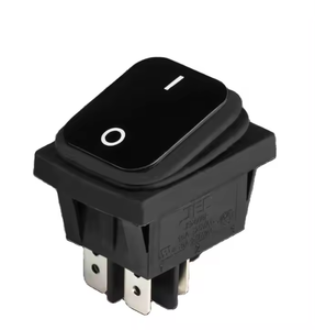 Interruptores basculantes rectangulares JEC 608 Premium impermeables de doble Polo IP65 250vac máx. Voltaje encendido-apagado modelo de exportación - Product Image 1