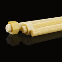 LEADWIN 3240 FR4 Tige filetée de 6 mm avec bouton rotatif, écrous de fixation automobile, vente en gros, tige filetée creuse personnalisée