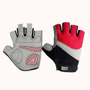2025 New <b>Fingerless</b> Cycling <b>Gloves</b> Breathable Durable Comfortable Moisture Wicking Hook Loop Closure Outdoor Sports Slip - Product Image 4