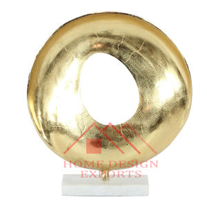 Joyero de aluminio decorativo para el hogar, caja de joyería de forma contemporánea de Metal de alta calidad para decoración del hogar, escultura - Product Image 5