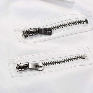 แจ็คเก็ตหนังผู้ชายหนังลายเต็มใส่สบายสไตล์อินเทรนด์เหมาะสำหรับชุดลำลองและกึ่งทางการ - Product Image 4