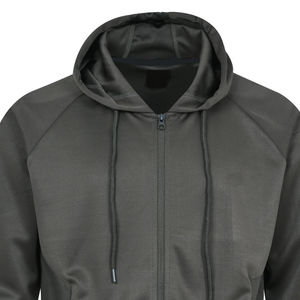 Conjunto de chándal de invierno de larga duración transpirable de peso pesado respetuoso con el medio ambiente de alta calidad 100% cuello con capucha de musgo ajuste Regular sólido - Product Image 3