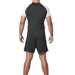 Mma Men Rash Guard à manches longues, imprimé sur mesure à manches courtes pour hommes Sportswear All Sessions Adultes - Product Image 4