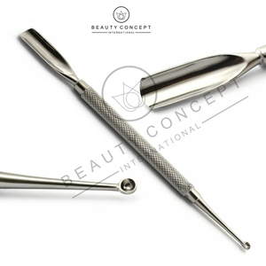 Eco-Friendly Durable Stainless Steel <b>Cuticle</b> Pusher Salon-Quality Nail <b>Tool</b> Manicure Pedicure Professional Nail Cleaning <b>Tool</b> - Product Image 3