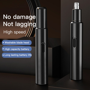 Tagliacapelli nasali di precisione 360 °   Tagliacapelli elettrico sicuro ed efficiente, alimentato a batteria, per <span class=keywords><strong>naso</strong></span>, orecchie, sopracciglia - Product Image 2