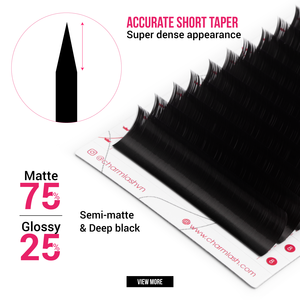 CharmLash Fournitures pour cils en gros Extensions de cils en vison Emballage individuel sans effet bleuté ni vertâtre Mélange parfait - Product Image 4