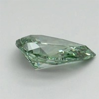 Exquisito Diamante Verde en Corte Pera, Cultivado en Laboratorio, Certificado IGI, VS1, Color D, Corte Excelente, Pulido y Simetría Perfectas, Diamante Suelto