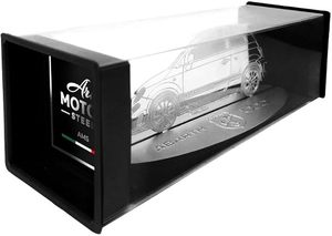 Modelo de Silueta Grabada Abarth para Fiat 500 en Acero Inoxidable, Modelo de Herramienta Giratoria 8016408112032 - Product Image 3