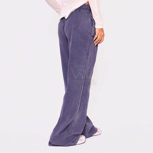 Prix raisonnable Fabriqué au Pakistan Pantalon délavé à l'acide Nouveau design Pantalon délavé à l'acide pour femmes de meilleure qualité - Product Image 3