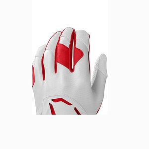 Gants de frappeur de baseball professionnels en gros, en polyester/lycra, respirants, avec logo personnalisé, pour droitier, confortables - Product Image 6