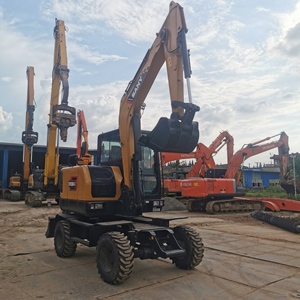 Excavatrice sur roues SANY SY65W G4 de 6,5 tonnes, mouvement flexible, idéale pour la rénovation des routes urbaines - Product Image 3