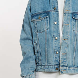 Ropa de hombre de alta calidad, venta al por mayor, chaqueta vaquera personalizada para hombre, chaquetas de invierno, chaqueta vaquera vintage lavada para hombre de Pakistán - Product Image 4