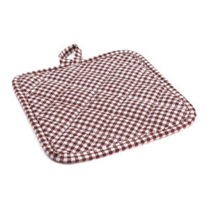 Exportateur indien de dessous de plat en toile 100% pur coton de style uni à carreaux pour la cuisine et la table - Product Image 4