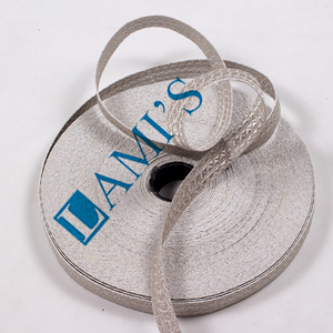 Handmade 10mm Knitted Braided <b>Trim</b> 25 Meter Roll for Shoes Officer Trousers Custom Metallic Textile Craft Custom Logo Wholesale - Product Image 3