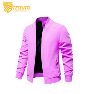 Nueva chaqueta de lona resistente para hombre, chaquetas cortavientos sólidas simples personalizadas para hombre - Product Image 1