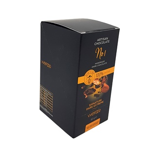 Boîtes d'emballage personnalisées en carton plissé recyclable pour chocolat, gommes à mâcher et sushi – Finition mate, gaufrage – Papier alimentaire moderne - Product Image 5