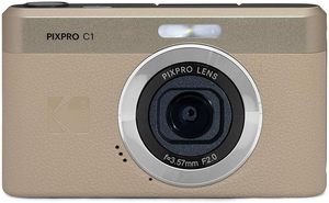 PIXPRO C1 Friendly Zoom <b>Digital</b> <b>Camera</b> 13MP Compact Point and Shoot with 28 180 Tilt LCD Flip Screen Retro <b>Vintage</b> Design - Product Image 5