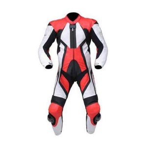 Traje de motociclismo personalizable OEM para mujer Traje de cuero transpirable para ciclistas con diseño y logotipo personalizados - Product Image 3