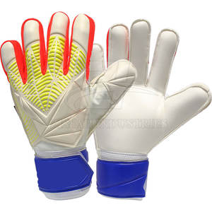Último diseño 2025 Guantes de portero hechos en cuero Guantes de portero Moq bajo - Product Image 1