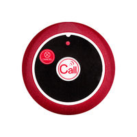 CTT13 Service de serveur Bouton de l'appelant Système de téléavertisseur sans fil Transmetteur de bouton d'appel de table