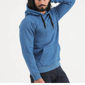 เสื้อมีฮู้ดและเสื้อสเวตเตอร์ผ้าฝ้ายเก็บความร้อนสำหรับผู้ชายเสื้อผ้าพิมพ์ลายโลโก้ออกแบบได้ตามต้องการ - Product Image 1