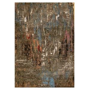 Alfombra de Lana y Seda Anudada a Mano Personalizada con Diseño Tibetano, Altura de Pelo Afelpado, Antideslizante, Lavable, Estilo Moderno, Tamaño Personalizable - Product Image 5