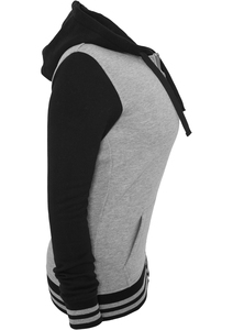 Vestes universitaires pour femmes imprimées et brodées à vendre, service OEM, matériau en coton personnalisé, meilleur style de port, vestes universitaires pour femmes - Product Image 5