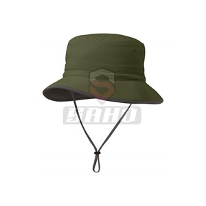 หมวกแก๊ปผ้าฝ้ายซักได้สำหรับกลางแจ้งฤดูร้อนหมวกทรงบัคเก็ตแบบปรับแต่งได้ - Product Image 5