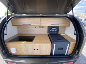 Comfortable CARAVANS CUB TEARDROP MICRO CARAVAN POD New <b>Car</b> Caravan 750kg mini caravan Camper <b>Trailer</b> for Sale at cheap prices - Product Image 5