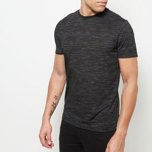 Camiseta recortada de gran tamaño de nuevo diseño 2025, camisetas lavadas minerales con serigrafía personalizada - Product Image 1