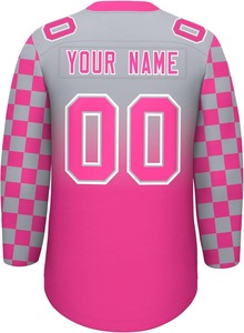Logo personnalisé OEM Impression par sublimation Tissu à séchage rapide respirant de gros Maillot de hockey sur glace haute performance Uniforme d'équipe - Product Image 2
