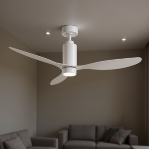 Ventilateur de plafond LED blanc 7198 B CT avec lumière 132x45cm - Product Image 3