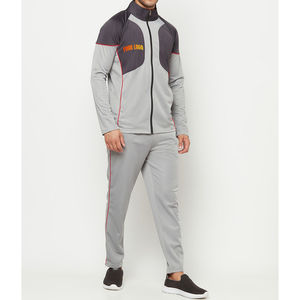 Chándal para hombre con cremallera y logotipo personalizado serigrafiado transpirable OEM/ODM ropa de invierno de ajuste relajado para hombre - Product Image 2