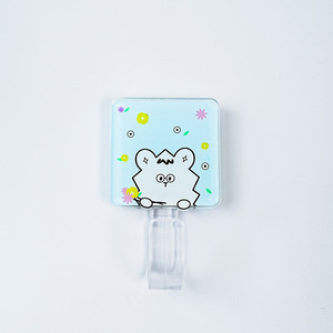 Crochet mural en acrylique transparent Radiant Hue, accessoire mural transparent, organisateur réutilisable personnalisé pour la décoration - Product Image 3