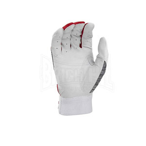 Guantes de bateo de béisbol de cuero suave logotipo personalizado guantes de bateo profesionales jugador para hombres - Product Image 3