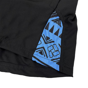 Shorts de rugby personnalisés de couleur noire en polyester, élastiques, respirants, à séchage rapide, pour équipe adulte avec service OEM - Product Image 5