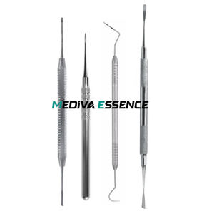 Kit d'instruments dentaires de base en acier inoxydable professionnel de 10 pièces équipement dentaire outils de chirurgie buccale dentaire avec marque privée - Product Image 2