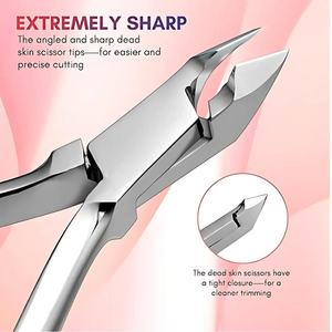 Coupe-ongles en acier inoxydable de la meilleure qualité pour la maison et le salon. - Product Image 5