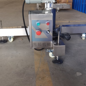 Neue drehzahl verstellbare Edelstahl-Geschwindigkeit 304 # Rotations sammel verpackungs tabelle Fertige Produkte Lebensmittel förderer - Product Image 6