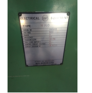 Machine de fabrication d'engrenages de précision Sykes Gear Hobber pour usage industriel - Product Image 2