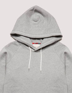 Sweat à capuche en molleton gris basique pour homme, manches longues, chaud pour l'hiver, streetwear, avec cordon de serrage, motif imprimé, 100% coton - Product Image 5