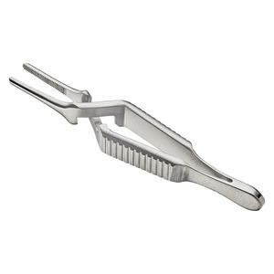 Micro Bulldog Abrazaderas Instrumentos quirúrgicos Mandíbula de 5mm Recta Serrada Bulldog Abrazadera Acero Manual Fuente de alimentación - Product Image 2